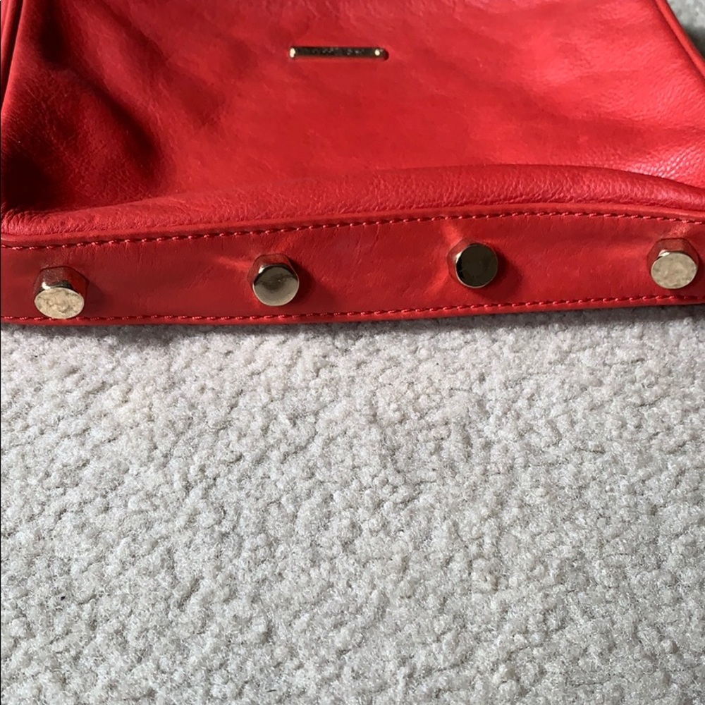 Rebecca Minkoff mini 5 zip crossbody red - Picture 3 of 6